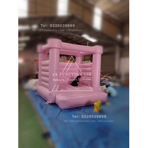 bouncy castle pink for hire