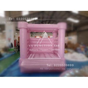 bouncy castle pink for hire